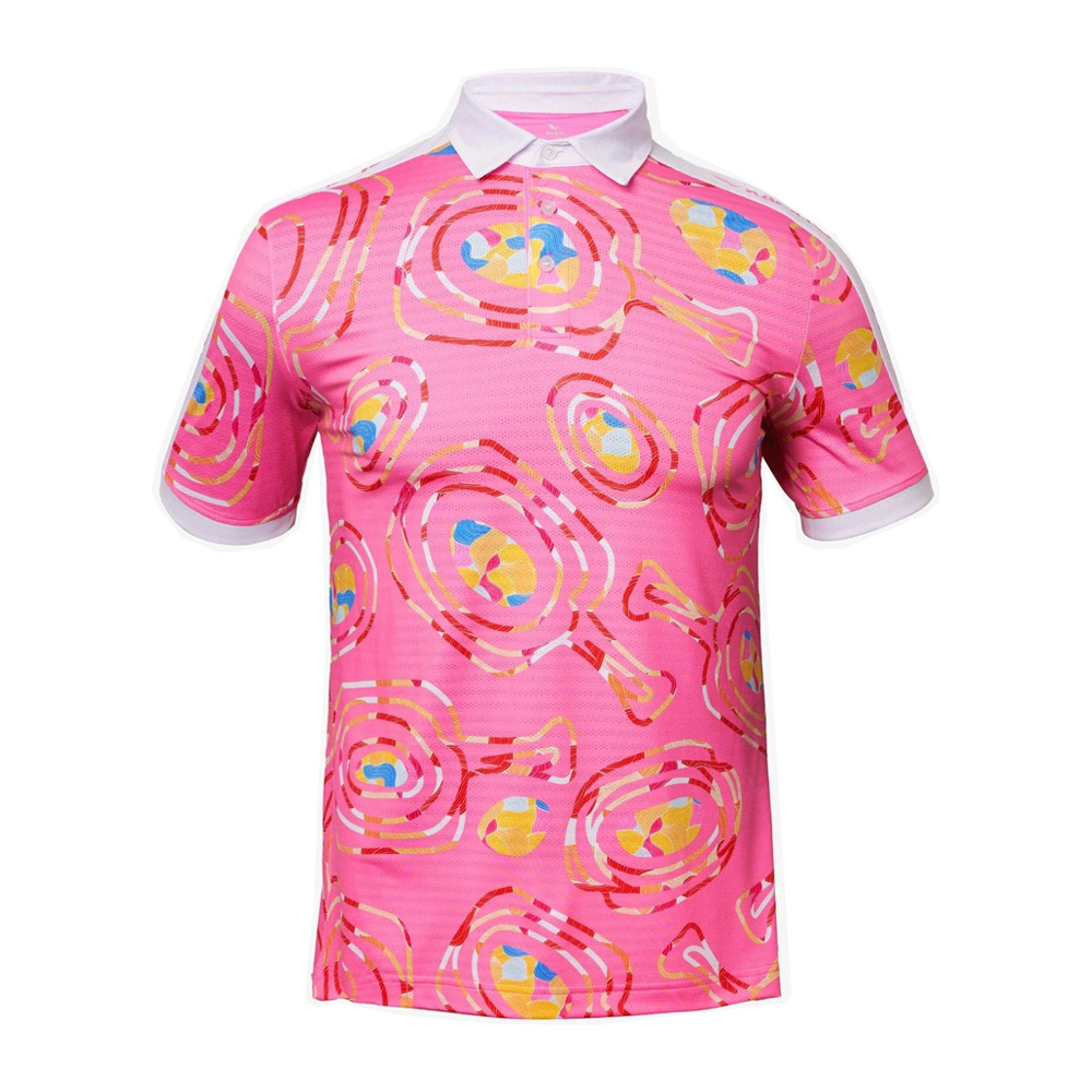 ÁO POLO KAMITO CHƠI PICKLEBALL, CẦU LÔNG, TENNIS – MÀU HỒNG