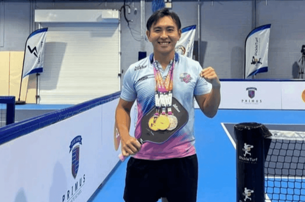 Nam thần chơi pickleball tại Việt Nam 3