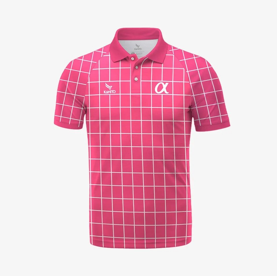 ÁO THUN CHƠI PICKLEBALL KAMITO ALPHA V2 – MÀU HỒNG – SALE 50%