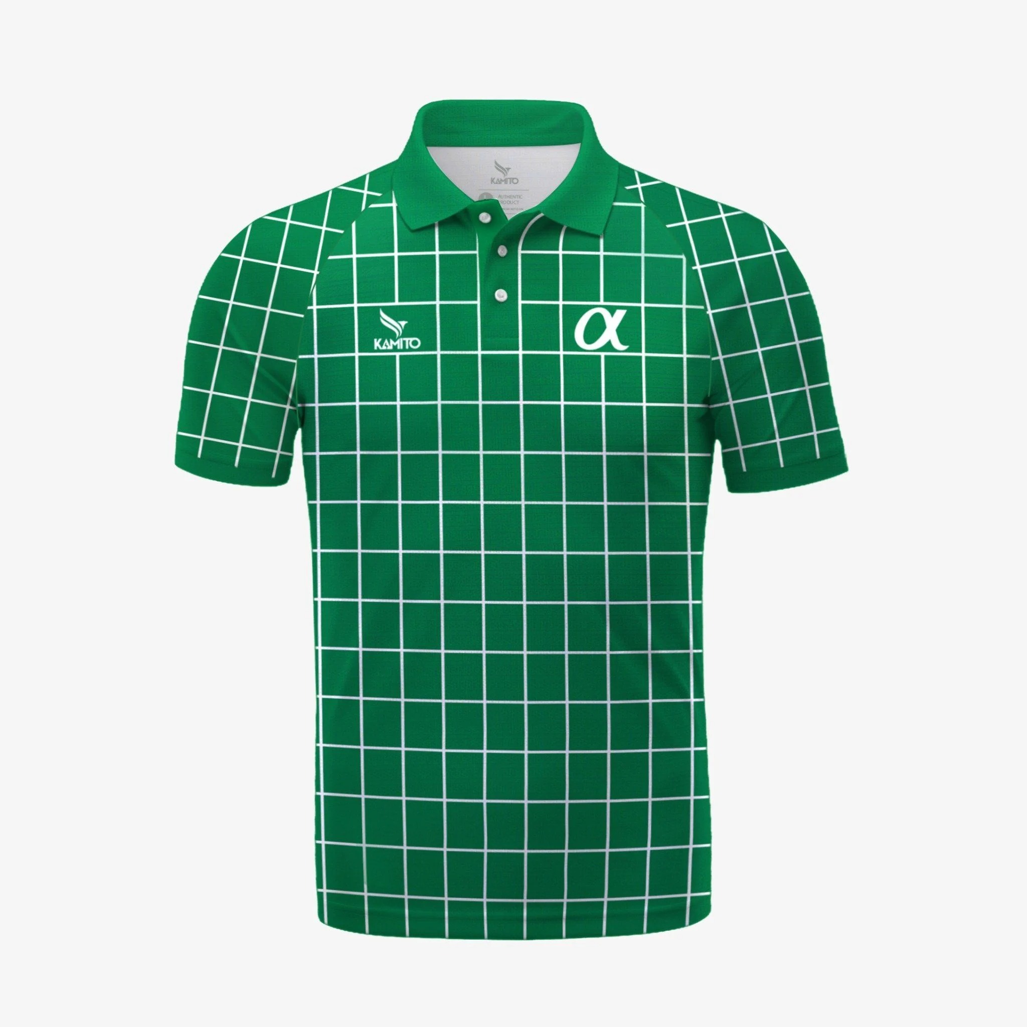 ÁO THUN CHƠI PICKLEBALL KAMITO ALPHA V2 – MÀU XANH – SALE 50%