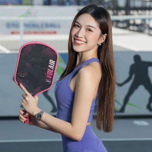 MC Thanh Thanh Huyền khoe dáng xinh trên sân Pickleball